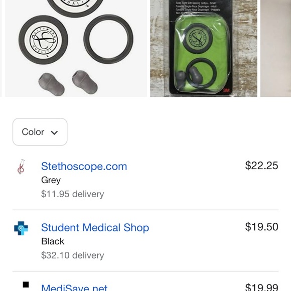 Littmann Classic lll Stethoscope original list $120 (I switched to preemies) - Picture 5 of 5